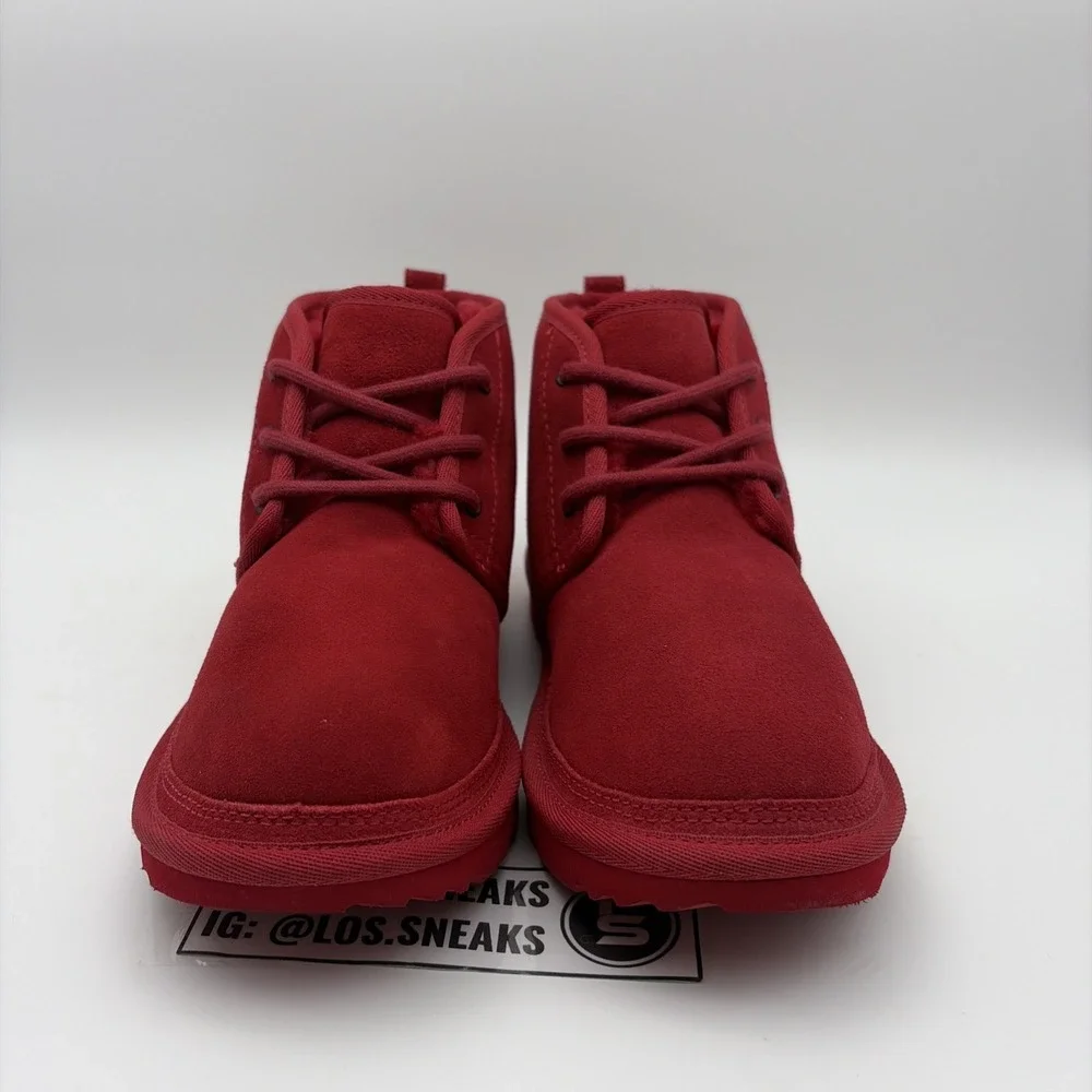 Size 4-Ugg Kids Neumel Red Chukka (1017320K)